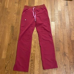 Figs Kade pink pants XS TALL